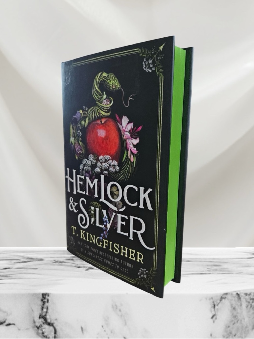 Hemlock & Silver T. Kingfisher Hardcover 1st Edition Green Sprayed Edges NEW